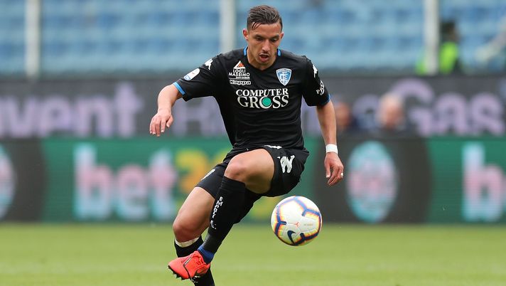 GENOA, ITALY - MAY 12:  Ismael Bennacer of Empoli FC in action during the Serie A match between UC Sampdoria and Empoli at Stadio Luigi Ferraris on May 12, 2019 in Genoa, Italy.  (Photo by Gabriele Maltinti/Getty Images) 