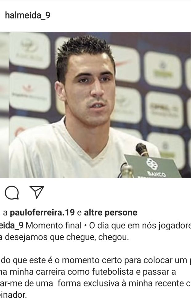 L'addio di Hugo Almeida 