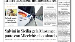 Prima Pagina, La Repubblica-Palermo: “Salvini, patto con Miccichè e Lombardo”