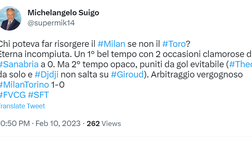 Milan-Torino 1-0, le reazioni social: “Chi poteva farli risorgere se non noi?”