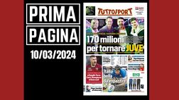 Prima pagina Tuttosport: Cairo Buongiorno si tiene così