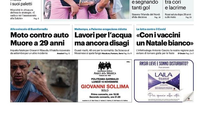 Prima Pagina, Giornale di Sicilia: “Superbonus, beffa miliardaria”  Prima Pagina, Giornale di Sicilia: “Superbonus, beffa miliardaria” - immagine 1