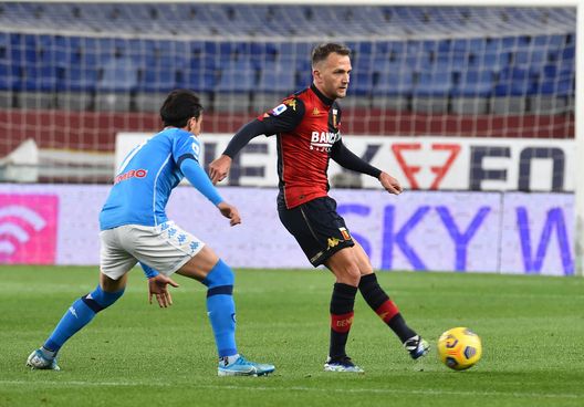 Domenico Criscito (Photo by Paolo Rattini/Getty Images) criscito napoli genoa