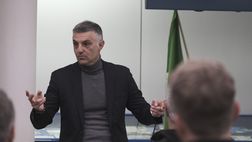 FOTO – Angeloni prof per un giorno. Anche Zambrotta segue la lezione