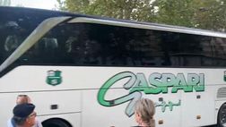 Video- Torino-Sassuolo, l’arrivo del pullman dei neroverdi allo stadio