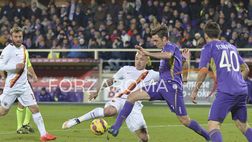 Fiorentina imbattuta in casa nel 2015. La Roma non perde fuori dal 5 novembre