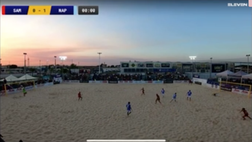 VIDEO Beach Soccer, Eudin e il gol da capogiro: il telecronista impazzisce