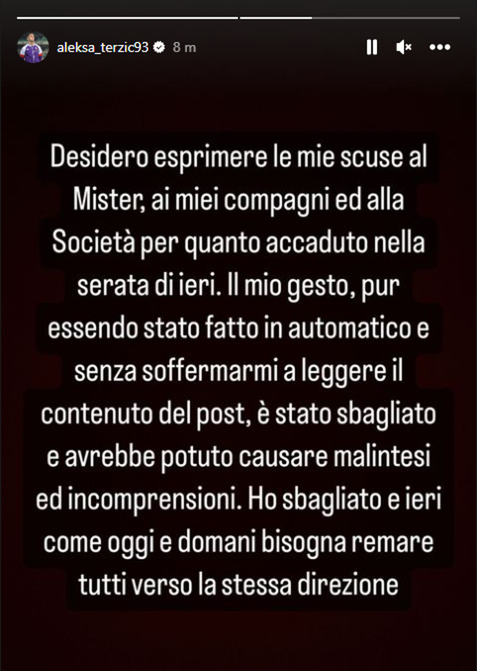 Jovic e Terzic in coro: “Chiediamo scusa a squadra e club. Abbiamo sbagliato”- immagine 3