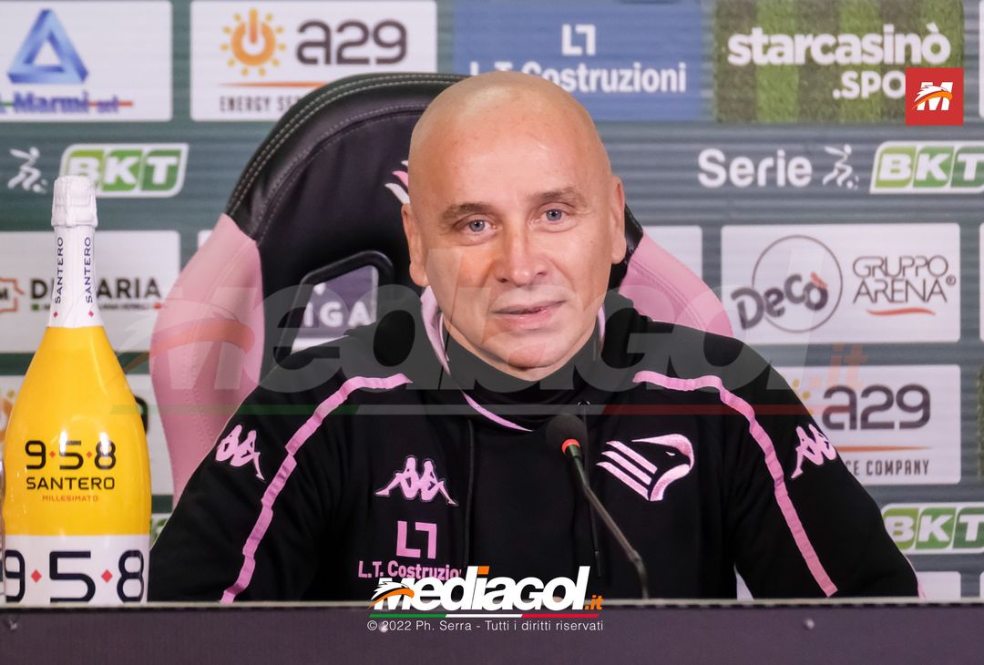 FOTO PALERMO, verso il Como: Mister Corini in conferenza stampa (Gallery) - immagine 14