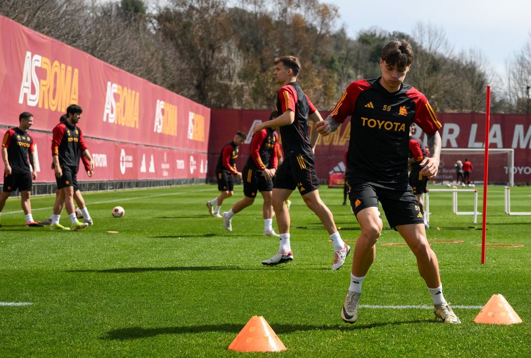 Roma, la rifinitura alla vigilia del Brighton: c’è Dybala- FOTOGALLERY - immagine 6