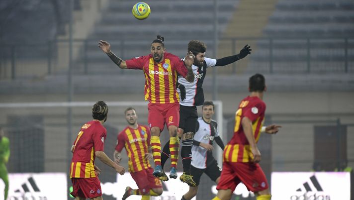 ALESSANDRIA, ITALY - FEBRUARY 09:  Manolo Portanova of Juventus during the Serie C match between Juventus U23 and Albinoleffe at Stadio Giuseppe Moccagatta on February 9, 2020 in Alessandria, Italy.  (Photo by Filippo Alfero - Juventus FC/Juventus FC via Getty Images)  ALESSANDRIA, ITALY - FEBRUARY 09:  Manolo Portanova of Juventus during the Serie C match between Juventus U23 and Albinoleffe at Stadio Giuseppe Moccagatta on February 9, 2020 in Alessandria, Italy.  (Photo by Filippo Alfero - Juventus FC/Juventus FC via Getty Images)