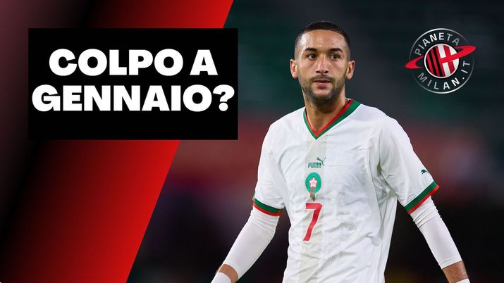 Hakim Ziyech (centrocampista Chelsea), qui con la maglia del Marocco, obiettivo di calciomercato del Milan | AC Milan News (Getty Images) Hakim Ziyech Chelsea Calciomercato AC Milan