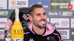 Tutino: “Volevo fortemente il Palermo, Vazquez me ne ha parlato bene. Brunori bomber”