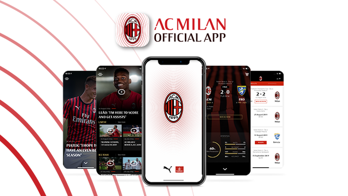 AC Milan lancia la sua nuova app ufficiale: il comunicato app milan