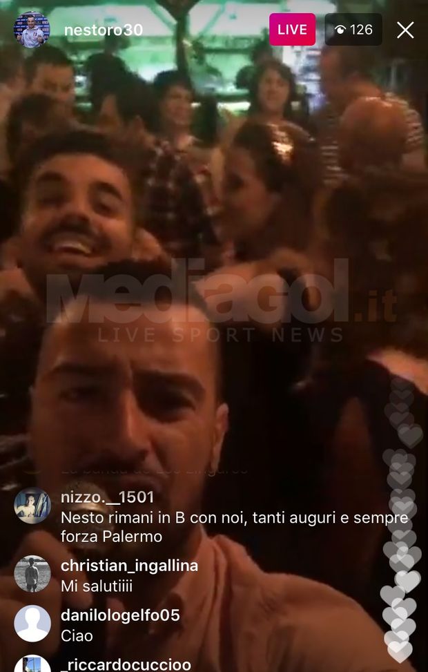 dal profilo Instagram di Ilija Nestorovski dal profilo Instagram di Ilija Nestorovski