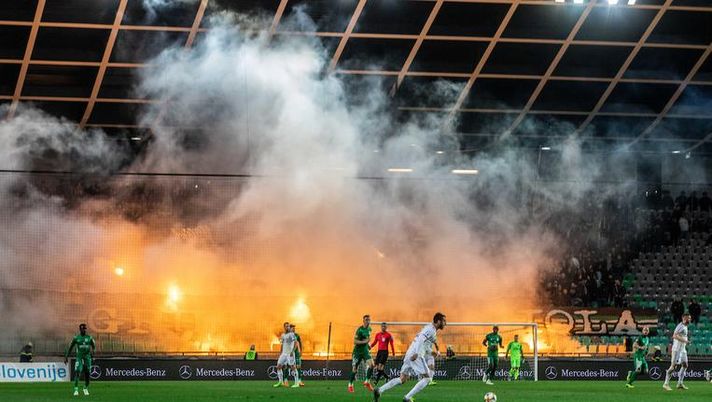 Solo 750 tifosi a Lubiana per il derby Eterno sloveno: out i tifosi del Maribor Solo 750 tifosi a Lubiana per il derby Eterno sloveno: out i tifosi del Maribor - immagine 1