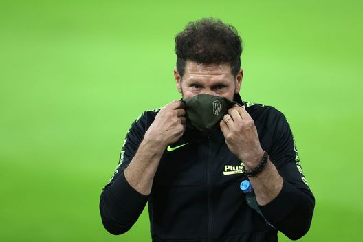 Atletico Madrid Simeone (getty images) Atletico Madrid Simeone (getty images)
