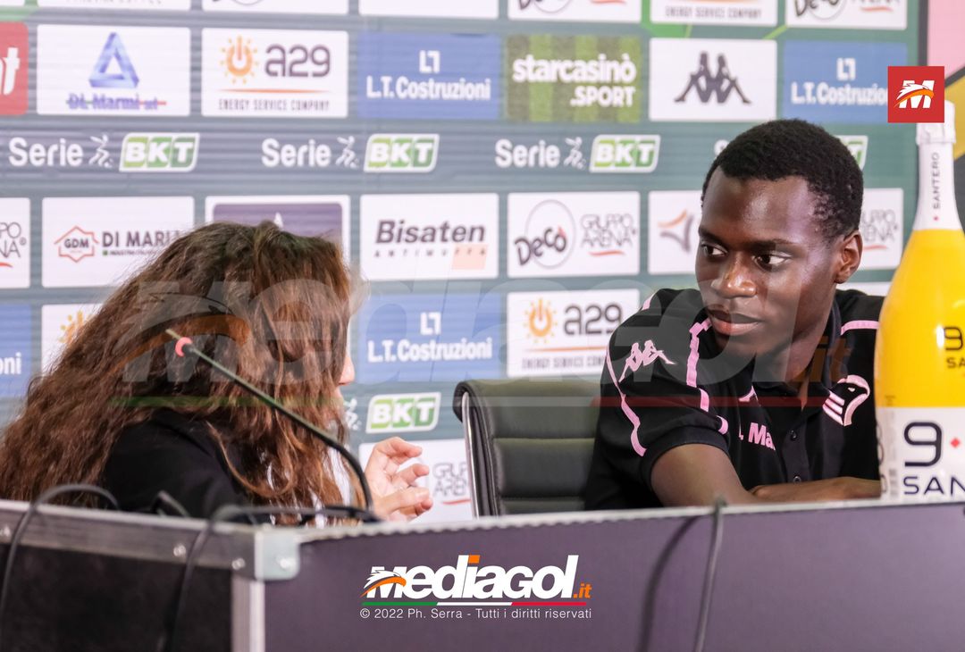 FOTO PALERMO, Claudio Gomes presentato in conferenza stampa (Gallery) - immagine 16