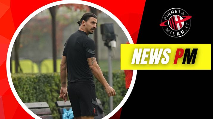 Zlatan Ibrahimovic AC Milan allenamento Milanello