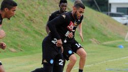 Doppia seduta per il Napoli a Castelvolturno. Gli azzurri si allenano nella settimana dello sosta p