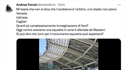 Torino-Cagliari 1-2, le reazioni social: “Mazzarri felice, noi no…”