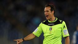 Niente stop per Banti dopo il rigore di Gonzalez: sarà al Var di Spezia-Napoli