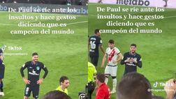 Così De Paul ha risposto agli insulti da derby di Vallecas: uno sberleffo e il titolo Mondiale