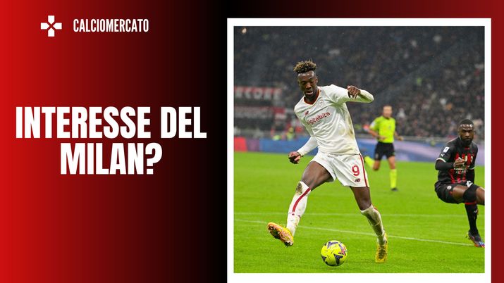 Tammy Abraham attaccante Roma obiettivo Milan