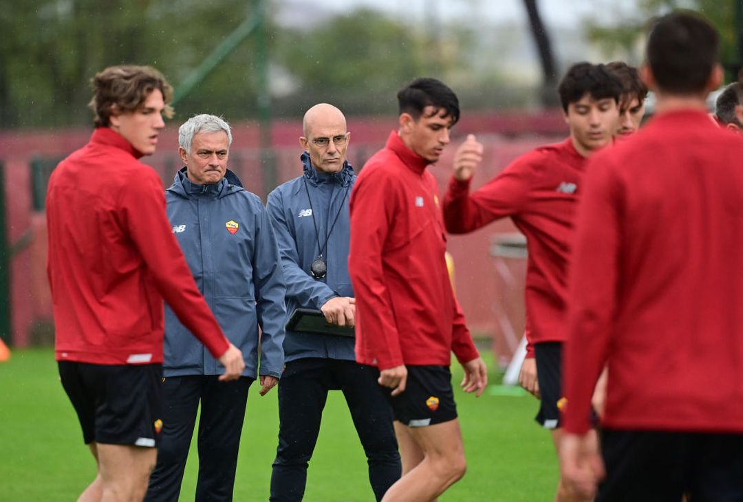 Trigoria, la rifinitura della Roma in vista del Bodo/Glimt – FOTO GALLERY - immagine 18