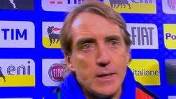 Mancini: “Primo tempo stradominato, altro passo avanti dell’Italia. Manca il gol…”