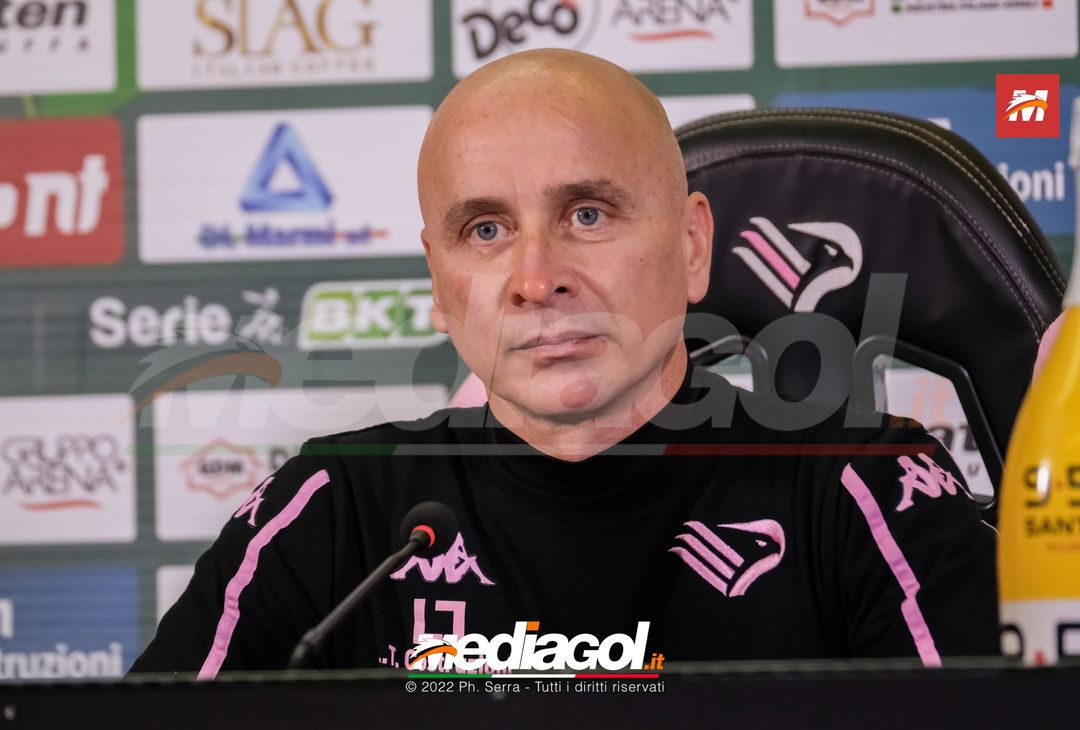 FOTO PALERMO, verso il Brescia: Mister Corini in conferenza stampa (Gallery) - immagine 7