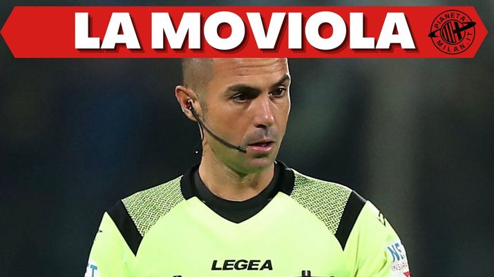 L'arbitro Marco Guida della sezione A.I.A. di Torre Annunziata (NA), direttore di gara di Torino-Milan (Serie A 2020-2021) | AC Milan News (Getty Images) 