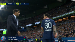 VIDEO PSG-Lione, furia Messi: Leo sostituito, niente saluto a Pochettino