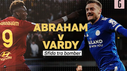 VIDEO Roma-Leicester, Abraham vs Vardy: tutti i numeri della sfida tra bomber inglesi