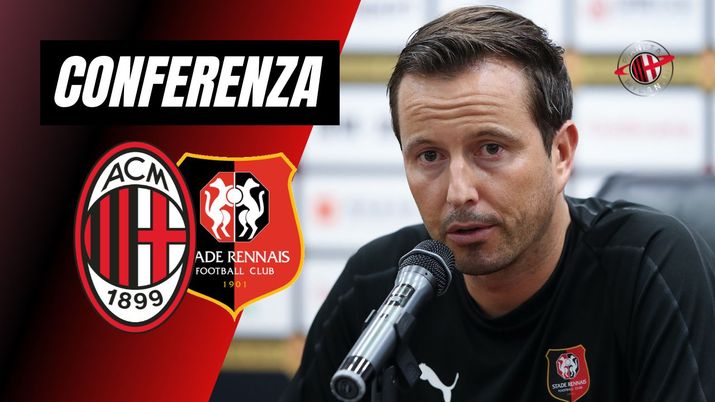 Conferenza Stampa Stéphan Milan-Rennes Europa League 2023-2024