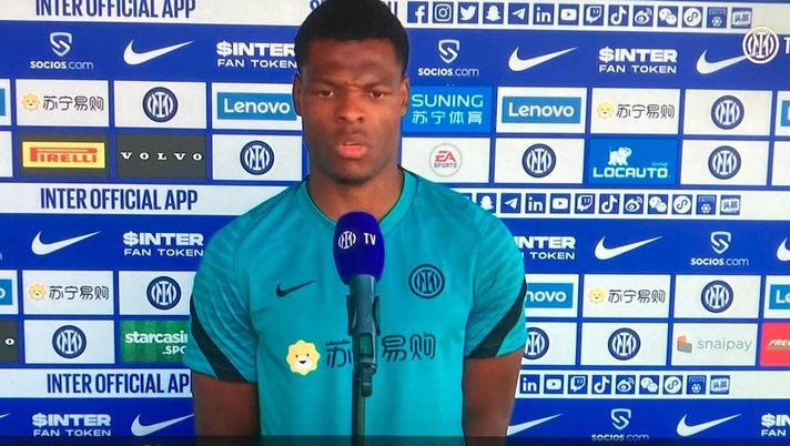 Dumfries: “Ho sempre sentito che un giorno avrei giocato nell’Inter. Mi piace…” 