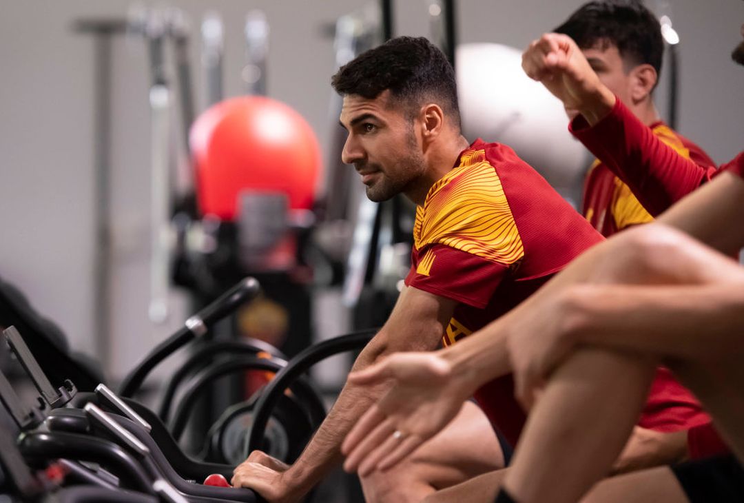 Roma, allenamento a Trigoria: si rivede anche Llorente – FOTO GALLERY - immagine 31
