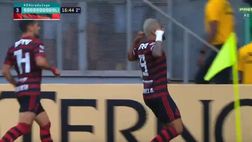 VIDEO / Flamengo, Gabigol di prepotenza: decimo gol in campionato, punito anche il Vasco