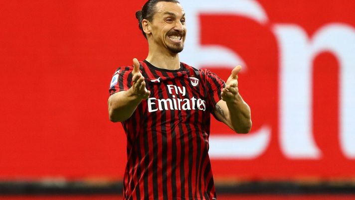 Zlatan Ibrahimovic, attaccante del Milan (credits: GETTY Images) 