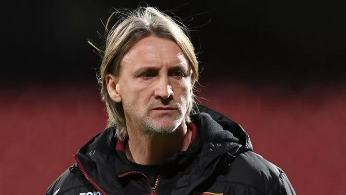BENEVENTO, ITALY - JANUARY 22: Davide Nicola, Head coach of Torino ahead of the Serie A match between Benevento Calcio and Torino FC  at Stadio Ciro Vigorito on January 22, 2021 in Benevento, Italy. (Photo by Francesco Pecoraro/Getty Images)