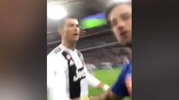 Supercoppa, il video-selfie dell’invasore con CR7
