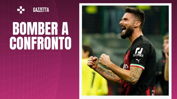 Olivier Giroud, attaccante del Milan (getty images)