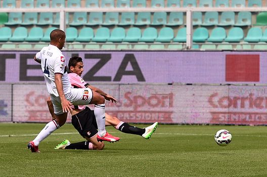  Chochev in gol durante Palermo-Genoa 2-1 