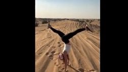 VIDEO / Ferlito, ma che fai? Quante verticali in giro per Dubai!