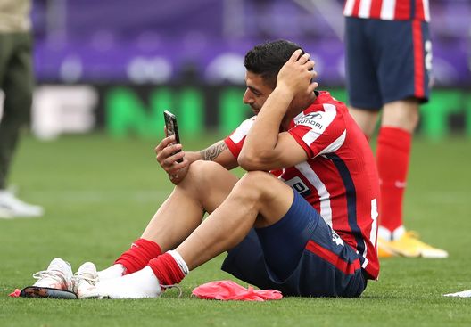 Atletico Madrid Suarez (getty images) Atletico Madrid Suarez (getty images)