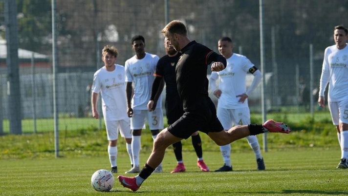 venezia-tre-gol-per-gytkjaer-nellallenamento-congiunto-col-rocca-priora