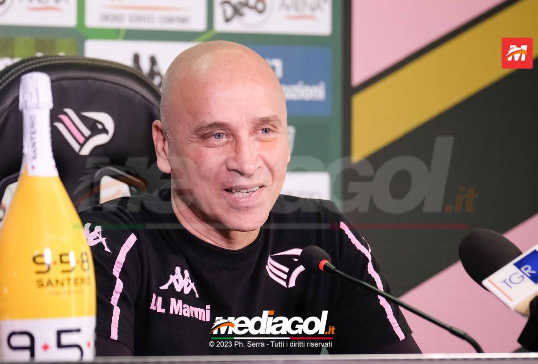 FOTO PALERMO, verso il Südtirol: Eugenio Corini in conferenza stampa (GALLERY) - immagine 27