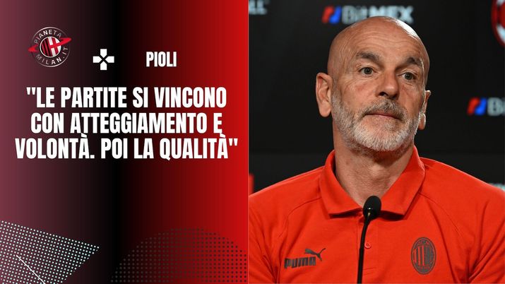 conferenza stampa Pioli Milan-Empoli Serie A 2022-2023