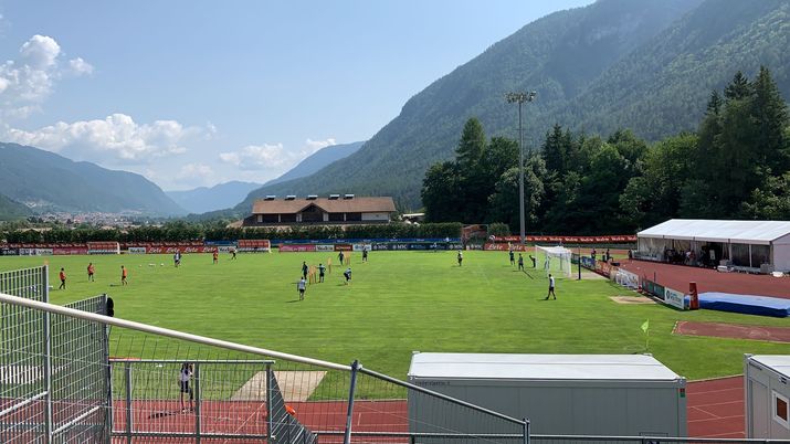 Dimaro, Day 6: termina l&#8217;allenamento mattutino degli uomini di Spalletti 