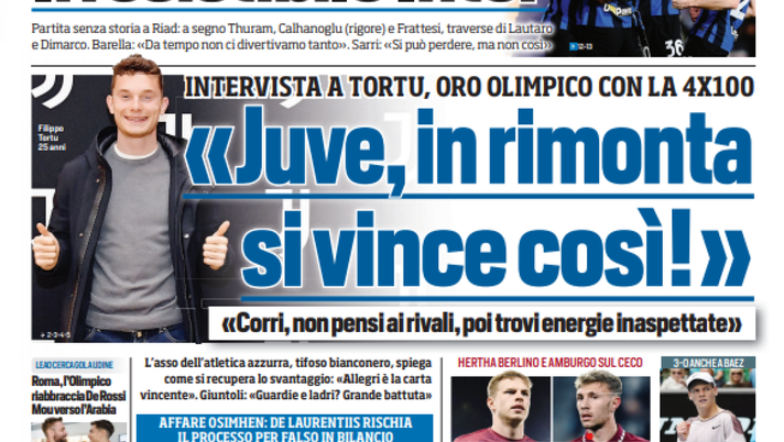 EDICOLA TS – Irresistibile Inter: 3-0 alla Lazio, partita senza storia - immagine 1